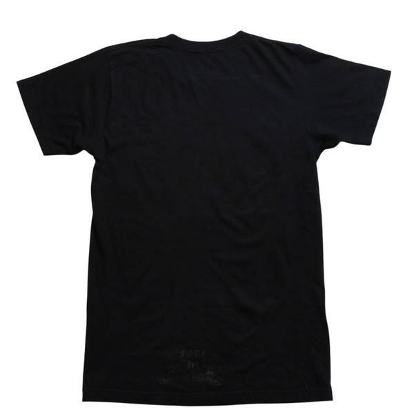 極美品 CHROME HEARTS クロムハーツ × FOTI フォティ HARRIS TEETER ハリスティーター 半袖Tシャツ サイズS ブラック 中古 4a008427
