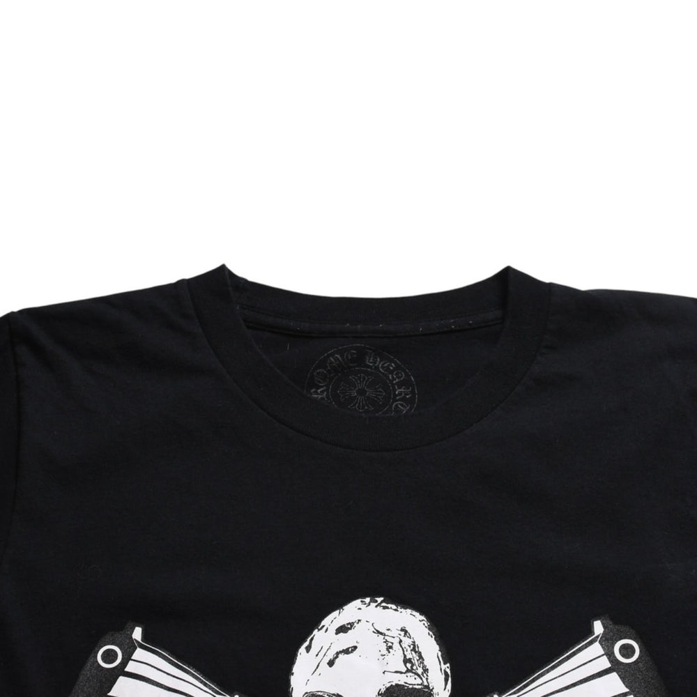 Very good condition CHROME HEARTS × FOTI HARRIS TEETER Short sleeve T-shirt Size S Black Used 4a008427