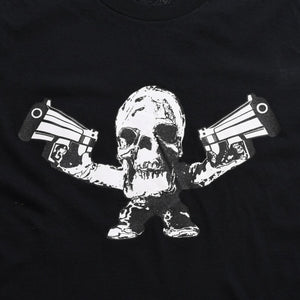極美品 CHROME HEARTS クロムハーツ × FOTI フォティ HARRIS TEETER ハリスティーター 半袖Tシャツ サイズS ブラック 中古 4a008427