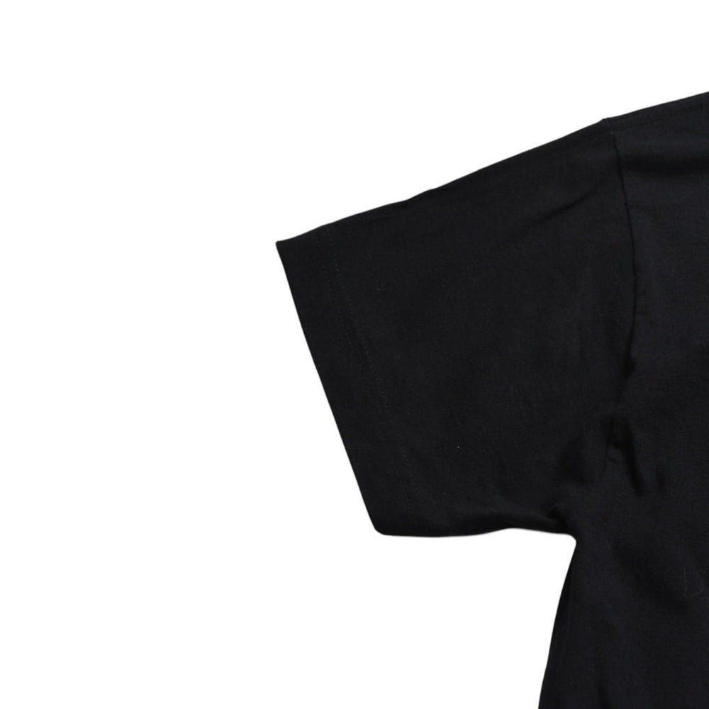 Very good condition RICHARDSON Short sleeve T-shirt play hard play nice ZPM-1738 Cotton Black White Size S Used 4a007848