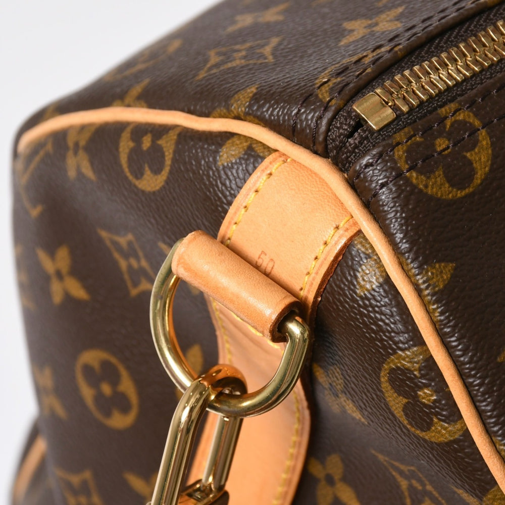 極美品 LOUIS VUITTON ルイヴィトン モノグラム キーポルバンドリエール50 ブラウン M41416 ボストンバッグ 中古 4a007752