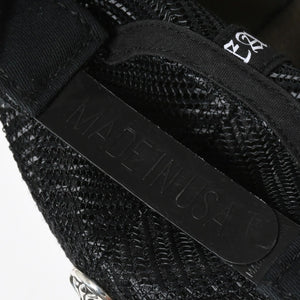 極美品 CHROME HEARTS クロムハーツ TRUCKER CAP トラッカーキャップ OS 53-60cm ブラック メッシュ 新型 中古 4a007946