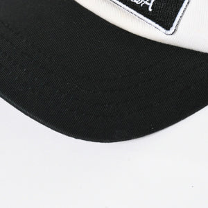 CHROME HEARTS クロムハーツ TRUCKER CAP トラッカーキャップ OS 53-60cm ブラック ホワイト メッシュ 美品 中古 4a007956