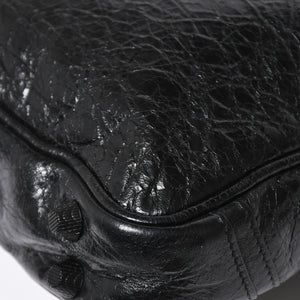 極美品 BALENCIAGA バレンシアガ ル カゴール ショルダーバッグ 719065 レザー ブラック 現行 中古 4a008218
