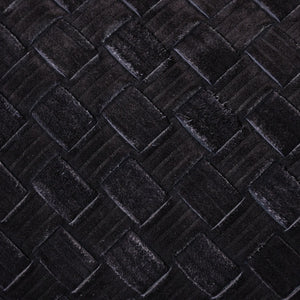 極美品 BOTTEGA VENETA ボッテガヴェネタ ショルダーバッグ レザー スエード イントレチャート ブラック ゴールド金具 4a007866