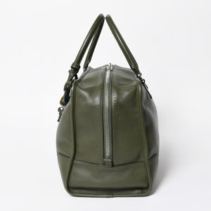 新品同様品 LOEWE ロエベ アマゾナ 44 アナグラム Amazona 44 Anagram ハンドバッグ カーキ 061506 中古 4a008224