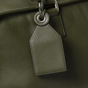 新品同様品 LOEWE ロエベ アマゾナ 44 アナグラム Amazona 44 Anagram ハンドバッグ カーキ 061506 中古 4a008224