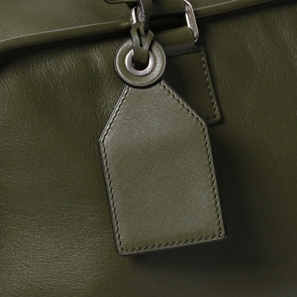 新品同様品 LOEWE ロエベ アマゾナ 44 アナグラム Amazona 44 Anagram ハンドバッグ カーキ 061506 中古 4a008224