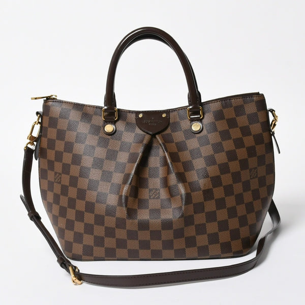 極美品 LOUIS VUITTON ルイヴィトン シエナPM ハンドバッグ N41545 PVC レザー ブラウン ゴールド金具 中古 4a007872