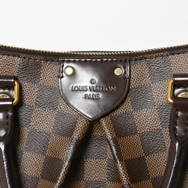 極美品 LOUIS VUITTON ルイヴィトン シエナPM ハンドバッグ N41545 PVC レザー ブラウン ゴールド金具 中古 4a007872