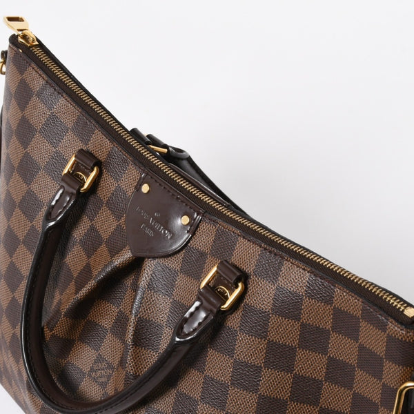 極美品 LOUIS VUITTON ルイヴィトン シエナPM ハンドバッグ N41545 PVC レザー ブラウン ゴールド金具 中古 4a007872