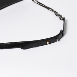極美品 CHANEL シャネル ガブリエル ドゥ シャネル ラージ ホーボーチェーンショルダーバッグ A93824 25番台 ココマーク 中古 4a007878