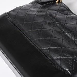 極美品 CHANEL シャネル ガブリエル ドゥ シャネル ラージ ホーボーチェーンショルダーバッグ A93824 25番台 ココマーク 中古 4a007878