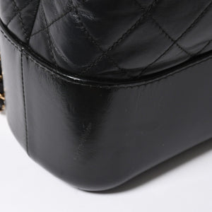 極美品 CHANEL シャネル ガブリエル ドゥ シャネル ラージ ホーボーチェーンショルダーバッグ A93824 25番台 ココマーク 中古 4a007878
