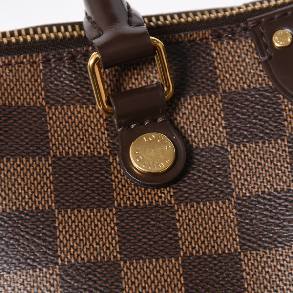 極美品 LOUIS VUITTON ルイヴィトン シエナPM ハンドバッグ N41545 PVC レザー ブラウン ゴールド金具 中古 4a007872