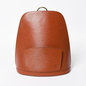 極美品 LOUIS VUITTON ルイヴィトン リュック エピレザー コブラン ケニアブラウン ブラウン ゴールド金具 M52293 中古 4a007874