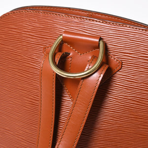 極美品 LOUIS VUITTON ルイヴィトン リュック エピレザー コブラン ケニアブラウン ブラウン ゴールド金具 M52293 中古 4a007874
