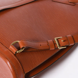 極美品 LOUIS VUITTON ルイヴィトン リュック エピレザー コブラン ケニアブラウン ブラウン ゴールド金具 M52293 中古 4a007874