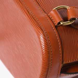 極美品 LOUIS VUITTON ルイヴィトン リュック エピレザー コブラン ケニアブラウン ブラウン ゴールド金具 M52293 中古 4a007874