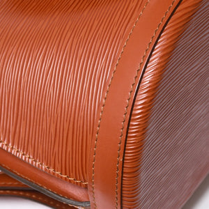 極美品 LOUIS VUITTON ルイヴィトン リュック エピレザー コブラン ケニアブラウン ブラウン ゴールド金具 M52293 中古 4a007874