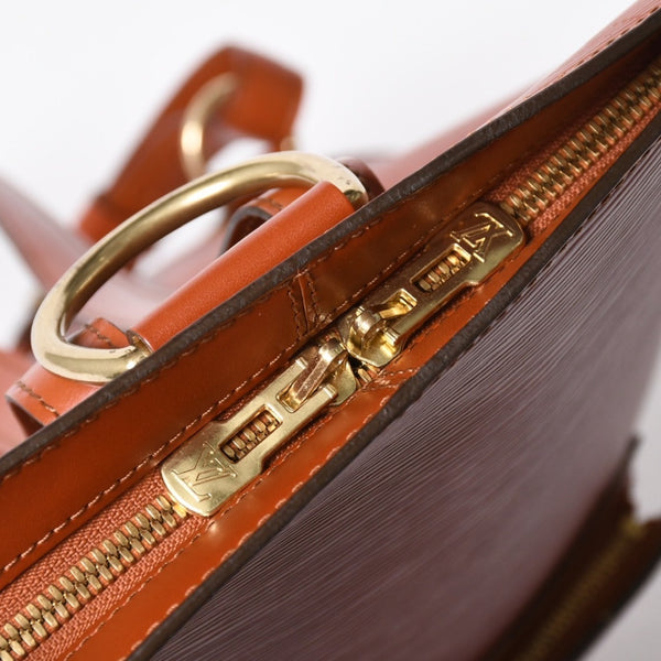 極美品 LOUIS VUITTON ルイヴィトン リュック エピレザー コブラン ケニアブラウン ブラウン ゴールド金具 M52293 中古 4a007874