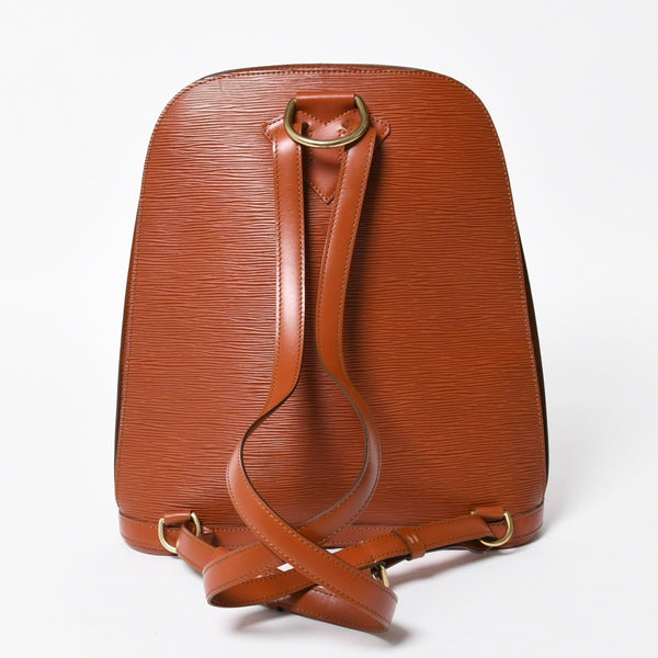 極美品 LOUIS VUITTON ルイヴィトン リュック エピレザー コブラン ケニアブラウン ブラウン ゴールド金具 M52293 中古 4a007874