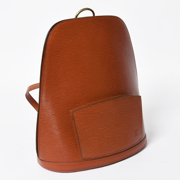極美品 LOUIS VUITTON ルイヴィトン リュック エピレザー コブラン ケニアブラウン ブラウン ゴールド金具 M52293 中古 4a007874
