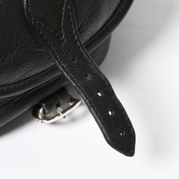 極美品 CHROME HEARTS クロムハーツ #1 SNAT PACK スナットパック ガンスリンガーベルトウエストバッグ ブラック シルバー金具 中古 4a007951