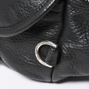 極美品 CHROME HEARTS クロムハーツ #1 SNAT PACK スナットパック ガンスリンガーベルトウエストバッグ ブラック シルバー金具 中古 4a007951