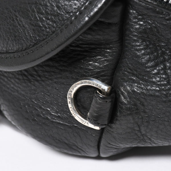 極美品 CHROME HEARTS クロムハーツ #1 SNAT PACK スナットパック ガンスリンガーベルトウエストバッグ ブラック シルバー金具 中古 4a007951