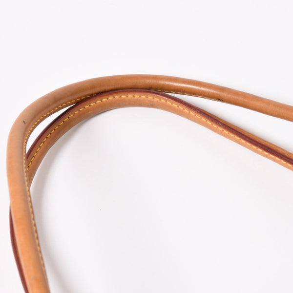 極美品 LOUIS VUITTON ルイヴィトン フィジェリGM トートバッグ ダミエアズール N41175 ホワイト ブラウン ゴールド金具 中古 4a007882