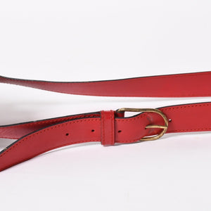 LOUIS VUITTON ルイヴィトン エピ サックデポール ショルダーバッグ M80197 エピレザー レッド ゴールド金具 美品 中古 4a007875
