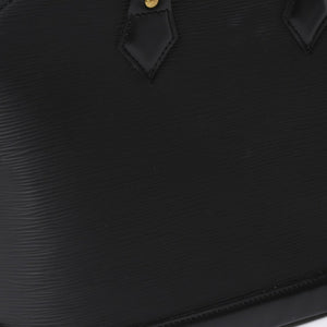 LOUIS VUITTON ルイヴィトン アルマPM ハンドバッグ M52142 エピ レザー ブラック ゴールド金具 美品 中古 4a007887