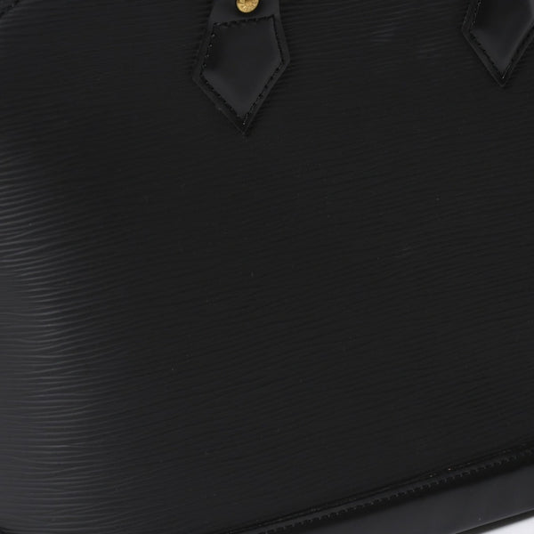 LOUIS VUITTON ルイヴィトン アルマPM ハンドバッグ M52142 エピ レザー ブラック ゴールド金具 美品 中古 4a007887