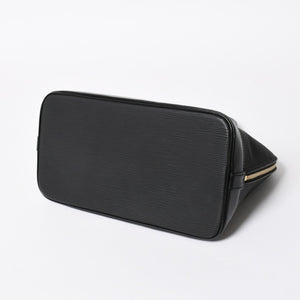 LOUIS VUITTON ルイヴィトン アルマPM ハンドバッグ M52142 エピ レザー ブラック ゴールド金具 美品 中古 4a007887