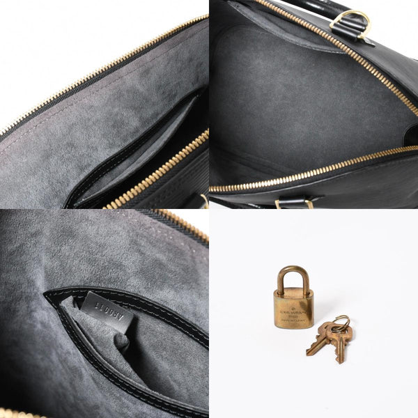 LOUIS VUITTON ルイヴィトン アルマPM ハンドバッグ M52142 エピ レザー ブラック ゴールド金具 美品 中古 4a007887