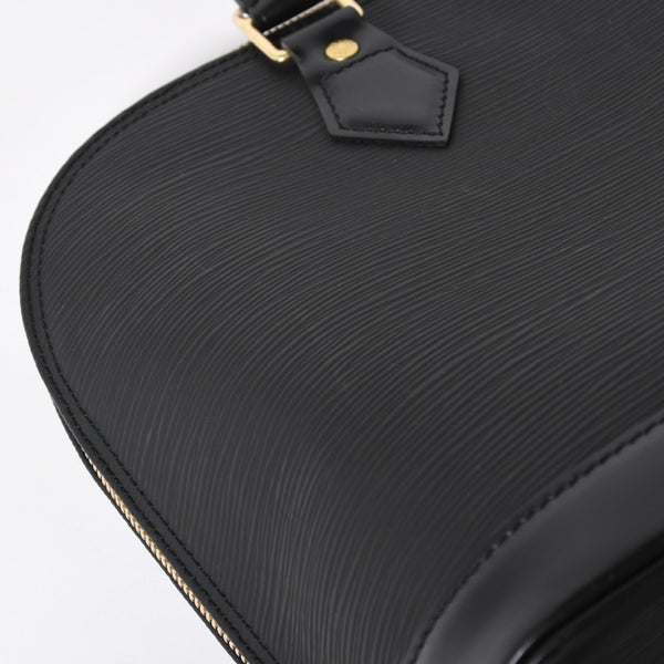 LOUIS VUITTON ルイヴィトン アルマPM ハンドバッグ M52142 エピ レザー ブラック ゴールド金具 美品 中古 4a007887