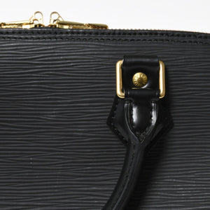 LOUIS VUITTON ルイヴィトン アルマPM ハンドバッグ M52142 エピ レザー ブラック ゴールド金具 美品 中古 4a007887