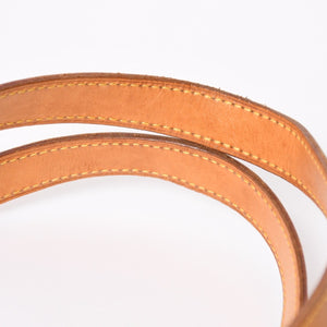 LOUIS VUITTON ルイヴィトン ハンドバッグ カバピアノ モノグラム ゴールド金具 M51148 PVC ヌメ革 美品 中古 4a007888