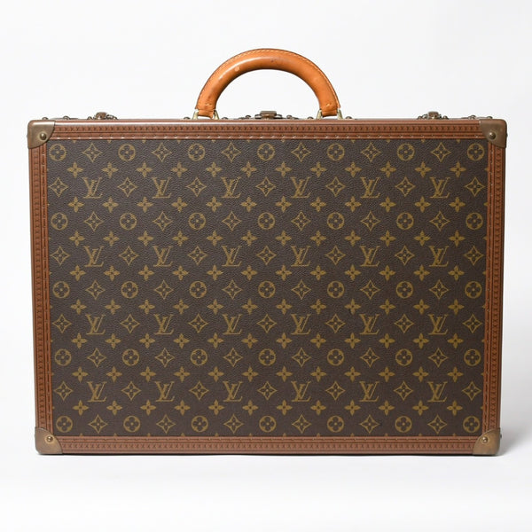 LOUIS VUITTON ルイヴィトン アルゼール55 トランクケース ハードケース M21229 モノグラム PVC レザー 良品 中古 4a007893