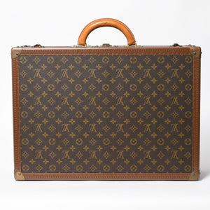 LOUIS VUITTON ルイヴィトン アルゼール55 トランクケース ハードケース M21229 モノグラム PVC レザー 良品 中古 4a007893