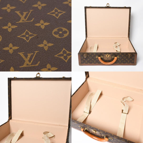 LOUIS VUITTON ルイヴィトン アルゼール55 トランクケース ハードケース M21229 モノグラム PVC レザー 良品 中古 4a007893