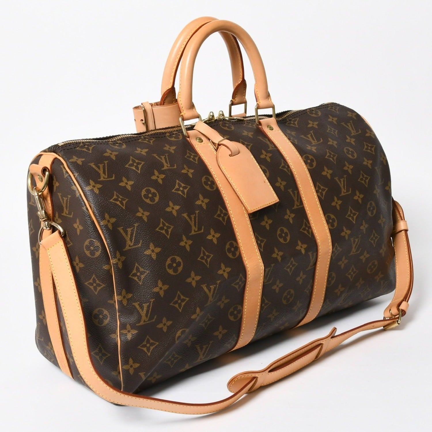 極美品 LOUIS VUITTON ルイヴィトン ボストンバッグ キーポルバンド