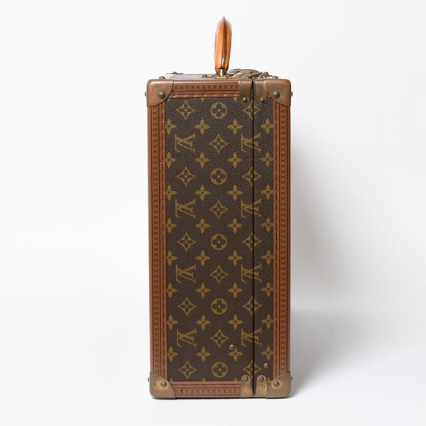 LOUIS VUITTON ルイヴィトン アルゼール55 トランクケース ハードケース M21229 モノグラム PVC レザー 良品 中古 4a007893