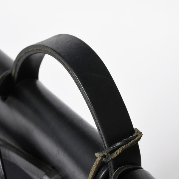 HERMES エルメス エールバッグMM 2WAY ショルダーバッグ ハンドバッグ □C刻印 トワル カーフレザー ブラック シルバー金具 美品 中古 4a007885