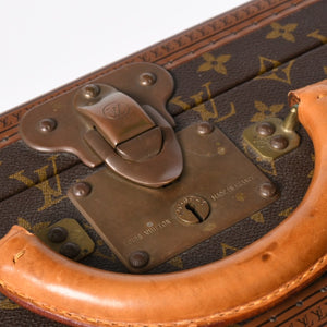 LOUIS VUITTON ルイヴィトン アルゼール55 トランクケース ハードケース M21229 モノグラム PVC レザー 良品 中古 4a007893