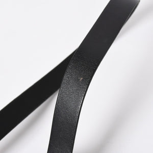 HERMES エルメス エールバッグMM 2WAY ショルダーバッグ ハンドバッグ □C刻印 トワル カーフレザー ブラック シルバー金具 美品 中古 4a007885