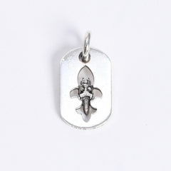 極美品 CHROME HEARTS クロムハーツ D TAG SML FLE DAG フレアダガー ドッグタグ スモール ペンダントトップ 重量約8.66g 中古 4a007932