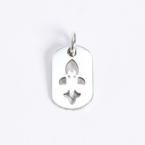 極美品 CHROME HEARTS クロムハーツ D TAG SML FLE DAG フレアダガー ドッグタグ スモール ペンダントトップ 重量約8.66g 中古 4a007932
