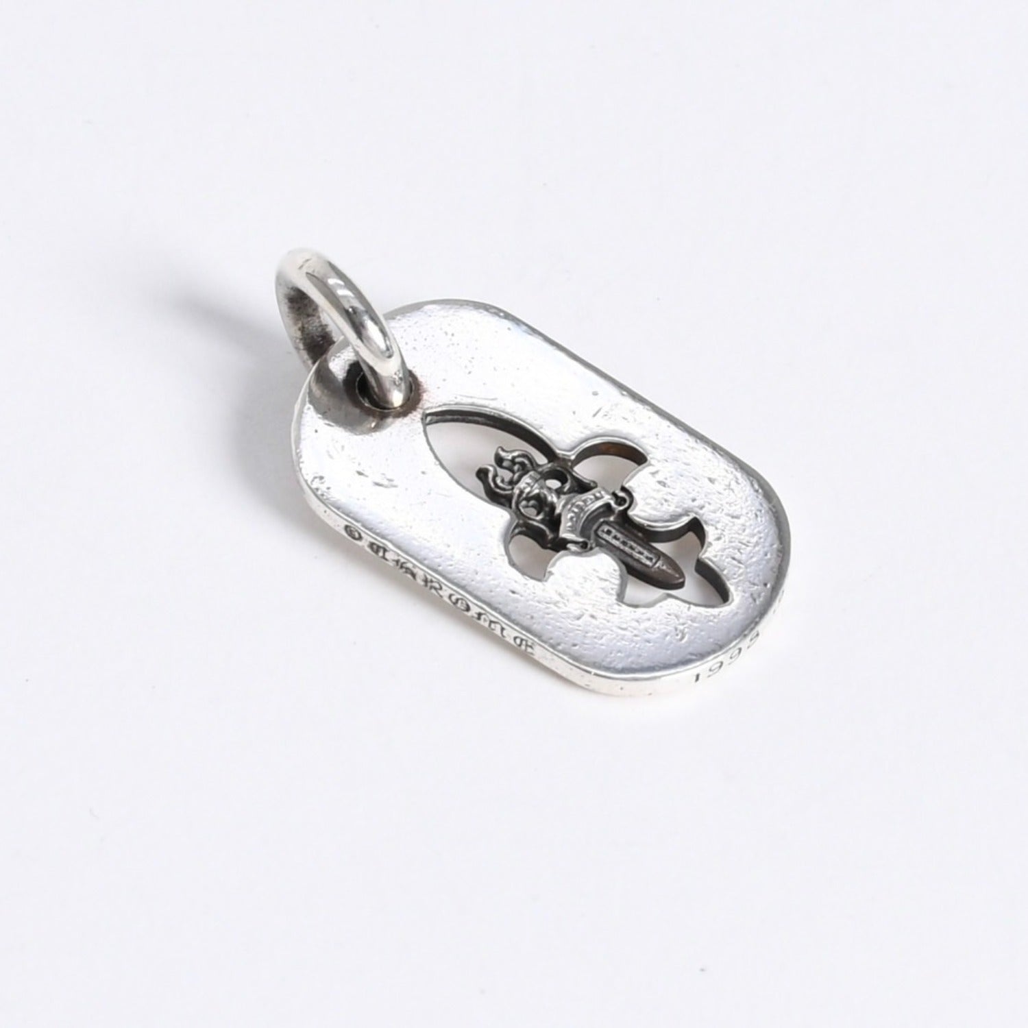 極美品 CHROME HEARTS クロムハーツ D TAG SML FLE DAG フレアダガー